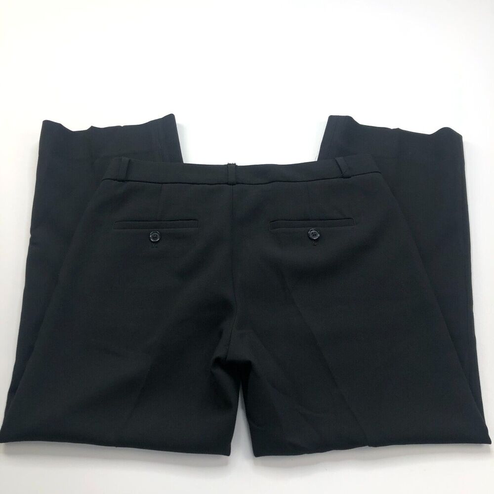 Banana Republic Logan Straight Leg 4 (Fit 31W 26L) Mid Rise Wool Dress Pants
